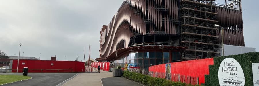 Attractive building in Swansea