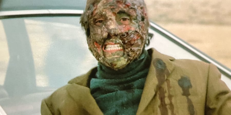 A soldier made into a mutant with radiation.
